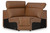 Magic Man - Wedge With Manual Headrest - Caramel