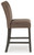 Jeshina - Upholstered Barstool (Set of 2) - Mocha
