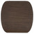 Korestone - Square End Table - Dark Brown