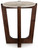 Tanidore - Round End Table - Warm Brown