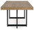 Tomtyn - Rectangular Dining Room Extension Table - Light Brown