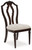 Lavinton - Dining Upholstered Side Chair (Set of 2) - Tan / Brown