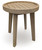 Marina Sun - Round End Table - Beige