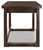 Breckington - Home Office Desk - Dark Brown