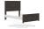 Prendonea - Full Panel Headboard/Footboard - Charcoal