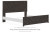 Prendonea - King Panel Headboard/Footboard - Charcoal