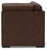 McDowlan - LAF Sofa With Corner Wedge - Coffee
