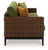 Horizon Hall - Sofa With Cushion - Brown / Green
