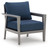 Gali - Sofa / Chairs / Table Set (Set of 4) - Gray / Blue