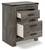 Frandern - Two Drawer Night Stand - Gray