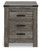 Frandern - Two Drawer Night Stand - Gray