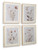 Chettings - Wall Art Set (Set of 4) - Beige / Gray / Blush