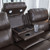 Crossplex - Power Reclining Sofa With Adjustable Headrest - Smoke