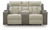 WhipLash - Power Reclining Loveseat With Console / Adj Headrest - Sisal