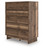 Chirason - Five Drawer Wide Chest - Brown