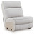 Social Pointe - Armless Chair - Pearl / Ash