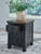 Wildenauer - Chair Side End Table - Brown / Black