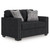 Jasmine Peaks - Loveseat - Coal