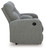 Gauntlet - Double Recline Loveseat With Console - Sterling
