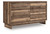 Chirason - Six Drawer Dresser - Brown