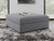 Bealton - Oversized Accent Ottoman - Salt And Pepper