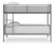 Lanceburg - Twin/Twin Bunk Bed With Ladder - Gray
