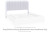 Jarlee - King / California King Upholstered Panel Headboard - White