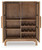Pellamour - Bar Cabinet - Natural Brown