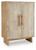 Dallinbury - Accent Cabinet - Natural / White Wash