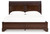 Trellington - King Sleigh Storage Bed - Brown