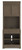 Janismore - Bookcase - Weathered Gray