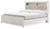 Altyra - King Bookcase Panel Bed - White