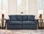 Modmax - 2-Piece Sectional Loveseat - Fabric - Ink