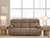 Glencroft - Power Reclining Sofa With Adjustable Headrest - Sahara