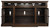 Roddinton - XL TV Stand w/Fireplace Option - Dark Brown