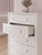 Kozlani - Five Drawer Chest - White
