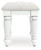Kozlani - Vanity Upholstered Stool - White