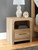 Kinlanni - One Drawer Night Stand - Tan