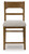 Cabalynn - Upholstered Barstool (Set of 2) - Oatmeal / Light Brown