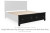 Lanolee - King/California King Storage Footboard With Roll Slats - Black