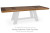 Greddinton - Rectangular Dining Room Extension Table Top - Brown / Black