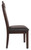 Haddigan - Dining UPH Side Chair (Set of 2) - Dark Brown