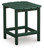 Sundown Shores - Rectangular End Table - Green
