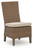 Laguna Heights - Side Chair With Cushion (Set of 2) - Beige