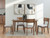 Tameride - Dining Room Table Set (Set of 5) - Brown