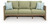 Serena Shores - Sofa With Cushion - Beige / Green