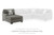 Clarington - LAF Corner Chaise - Greystone