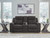 Brysonview - Double Reclining Loveseat With Console - Charcoal