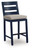 East Beach - Barstool (Set of 2) - Blue