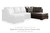 Castille Way - RAF Corner Chaise - Fossil